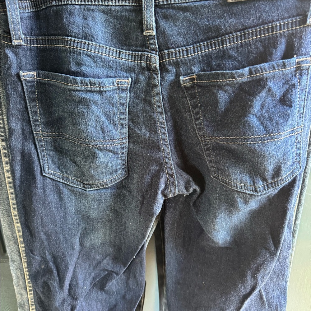 Dark Blue Denim Jeans